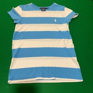 Stripe Ralph Lauren Sport Short Sleeve Top